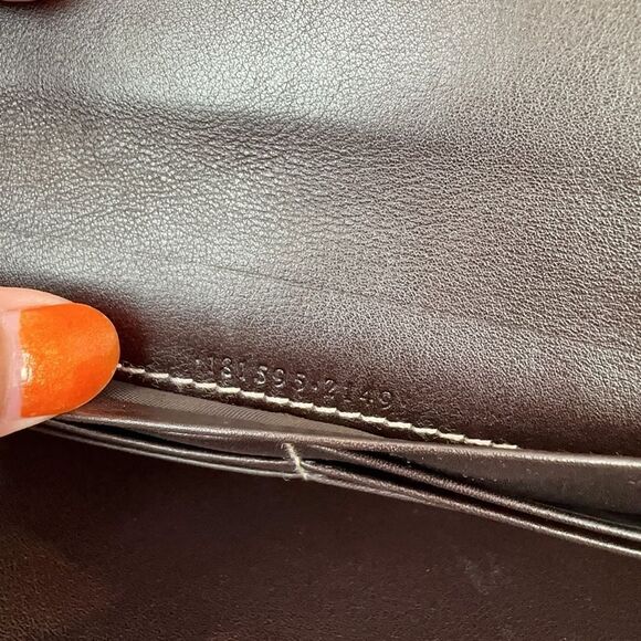 Pre-Owned Gucci  Britt‎ GG Canvas Continental Wallet - Picture 6 of 12